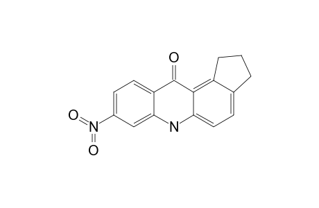 7-NITRO-2,3-DIHYDRO-1-CYClOPENT-[A]-ACRIDIN-11(6H)-ONE