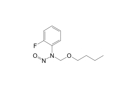 N-Nitroso-N-(n-butoxymethyl)-2-fluorophenylamine