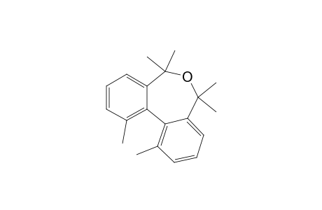 1,5,5,7,7,11-Hexamethyl-5,7-dihydrodibenz[c,e]oxepin