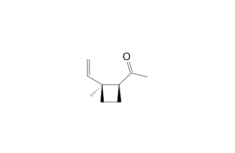 1-[(1S,2S)-2-ethenyl-2-methyl-cyclobutyl]ethanone