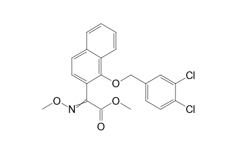 2-Naphthaleneacetic acid, 1-[(3,4-dichlorophenyl)methoxy]-alpha-(methoxyimino)-, methyl ester