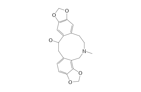 4,6,7,14-Tetrahydro-13-hydroxy-5-methylbis[1,3]benzodioxolo[4,5-c:5',6'-g]-5H-azecin