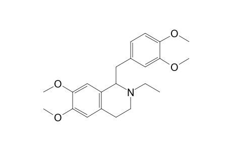 1-[(3,4-dimethoxyphenyl)methyl]-2-ethyl-6,7-dimethoxy-3,4-dihydro-1H-isoquinoline