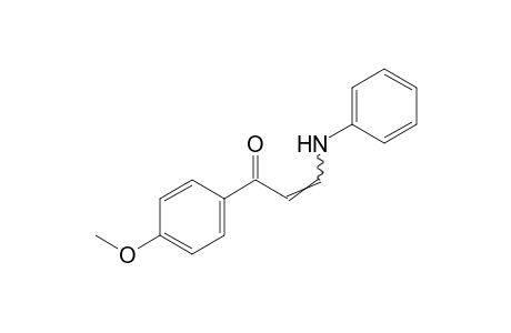 cis-3-Anilino-4'-methoxyacrylophenone