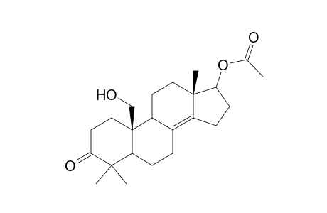 ACETIC ACID 10-HYDROXYMETHYL-4,4,13-TRIMETHYL-3-OXO-2,3,4,5,6,7,9,10,11,12,13,15,16,17-TETRADECAHYDRO-1H-CYCLOPENTA[A]PHENANTHREN-17