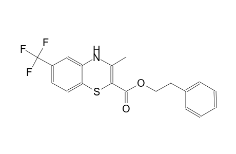 3-Methyl-6-trifluoromethyl-4H-benzo[1,4]thiazine-2-carboxylic acid phenethyl ester