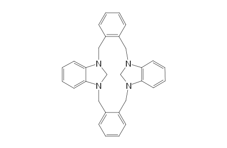 1,1':3,3"-Bis(.alpha.,.alpha.'-o-xylyl)bis(benzimidazolidine)