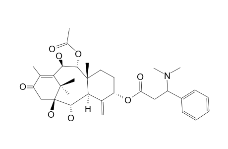 ISOTAXINE-B;9-ACETYL-10-DEACETYLTAXINE-B