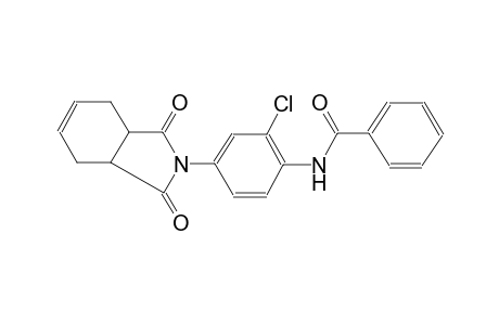 benzamide, N-[4-(1,3,3a,4,7,7a-hexahydro-1,3-dioxo-2H-isoindol-2-yl)-2-chlorophenyl]-
