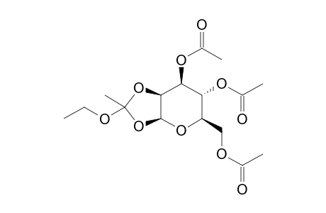 1,2-O-(1-Ethoxyethylidene)-beta-D-mannopyranose triacetate