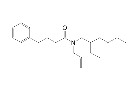 Butyramide, N-allyl-N-(2-ethylhexyl)-4-phenyl-