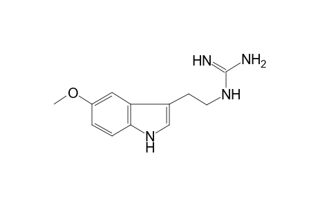 Guanidine, N-[2-(5-methoxy-1H-indol-3-yl)ethyl]-