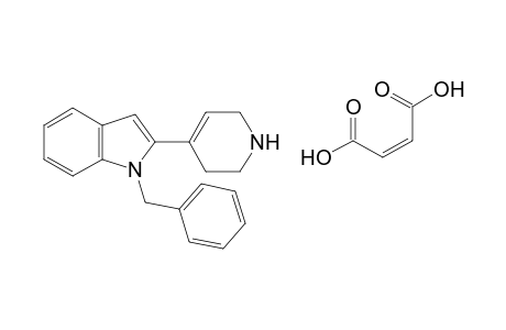 1-benzyl-2-(1,2,5,6-tetrahydro-3-ptridyl)indole, maleate(1:1)