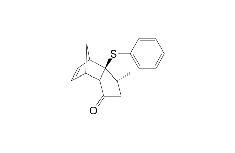 endo-5-Methyl-6-phenylsulfanyl-endo-tricyclo[5.2.1.0(2,6)]dec-8-en-3-one