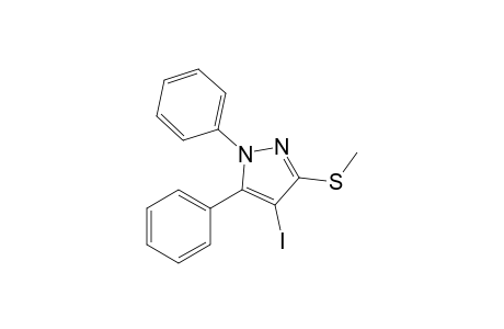 4-Iodo-3-(methylthio)-1,5-diphenyl-1H-pyrazole