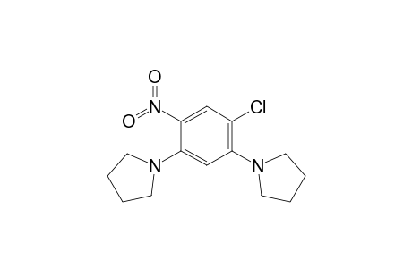 5-Chloro-2,4-di(1-pyrrolidinyl)nitrobenzene