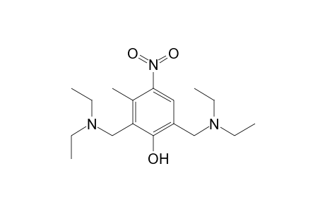 2,6-bis(diethylaminomethyl)-3-methyl-4-nitrophenol