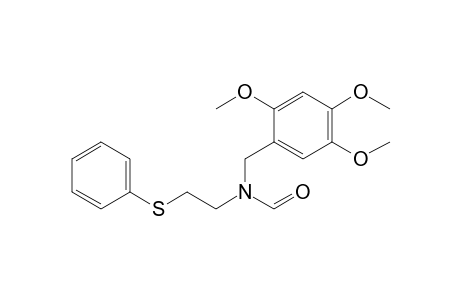 N-(2,4,5-Trimethoxybenzyl)-N-[2-(phenylsulfanyl)ethyl]formamide