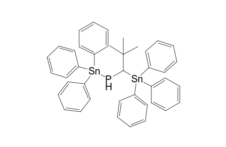 [tert-Butyl(triphenylstannyl)methyl]triphenylstannylphosphane