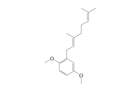 1,4-DIMETHOXY-2-[(E)-3,7-DIMETHYLOCTA-2,6-DIENYL]-BENZENE