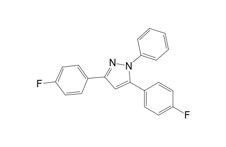 3,5-bis(4-fluorophenyl)-1-phenyl-pyrazole