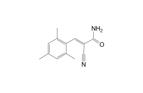 (2E)-2-Cyano-3-mesityl-2-propenamide