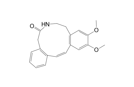 cis-11,12-Dimethoxy-6,7,8,9-tetrahydro-5H-dibenzo[d,h]azacycloundecin-6-one