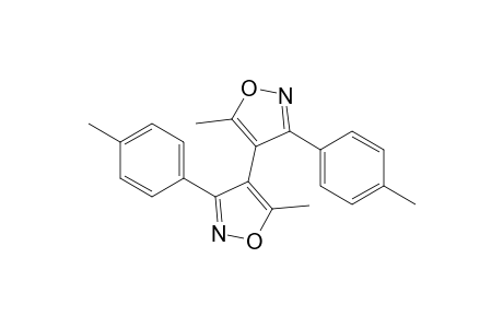 4,4'-Biisoxazole, 5,5'-dimethyl-3,3'-bis(4-methylphenyl)-