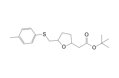 tert-Butyl [5-(p-Tolylthiomethyl)tetrahydrofuran-2-yl]acetate