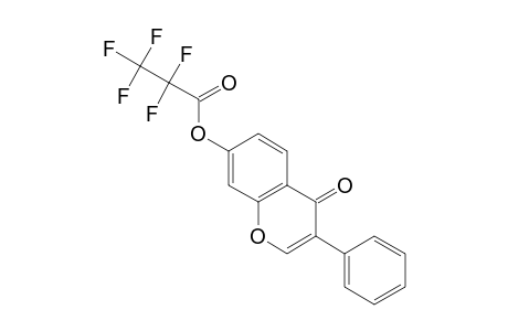 7-(Pentafluoropropionyl)oxyisoflavone