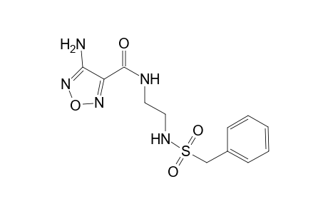 4-Amino-furazan-3-carboxylic acid (2-phenylmethanesulfonylamino-ethyl)-amide