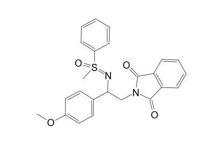 N-[(4-Methoxyphenyl)-2-phthalimidylmethyl]-S,S-methylphenylsulfoximine