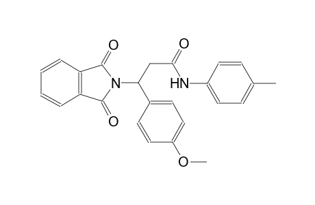 1H-Isoindole-2-propanamide, 2,3-dihydro-.beta.-(4-methoxyphenyl)-N-(4-methylphenyl)-1,3-dioxo-