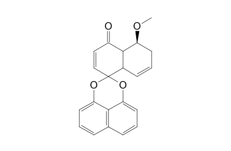 5-Methoxyspiro[hexahydro-naphthalene-1,2'-naphtho[1,8-de][1,3]dioxin]-4-one