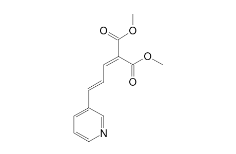 2-[(E)-3-(3-pyridyl)prop-2-enylidene]malonic acid dimethyl ester