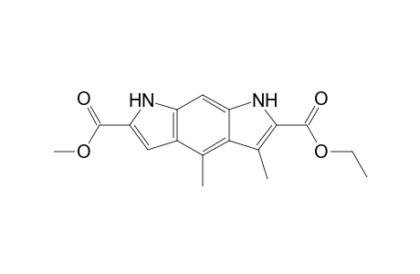 2-O-ethyl 6-O-methyl 3,4-dimethyl-1,7-dihydropyrrolo[3,2-f]indole-2,6-dicarboxylate