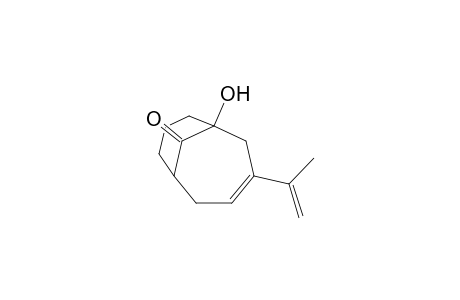 1-Hydroxy-3-isopropenylbicyclo[4.3.1]dec-3-en-10-one