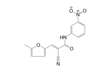 2-propenamide, 2-cyano-3-(5-methyl-2-furanyl)-N-(3-nitrophenyl)-, (2E)-