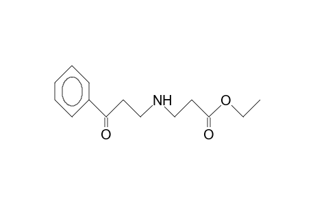 N-(B-Benzoyl-ethyl)-B-alanine ethyl ester