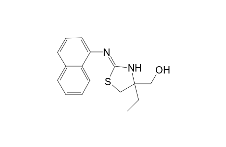 2-(Naphthylimino)-4-ethyl-4-hydroxymethyl)thiazoline