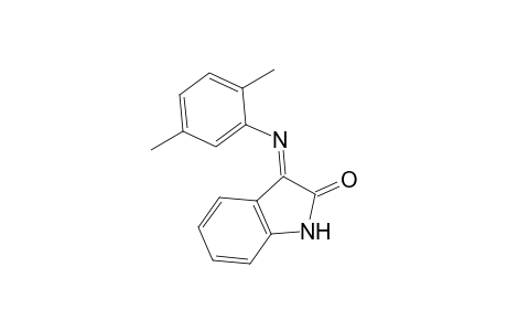 (3E)-3-[(2,5-Dimethylphenyl)imino]-1,3-dihydro-2H-indol-2-one
