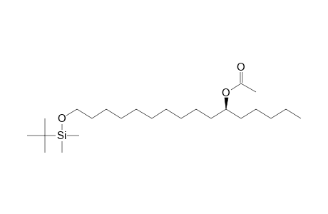 1-(tert-Butyldimethylsiloxy)-11(S)-hexadecanyl Acetate