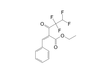 Z-ETHYL-2-BENZYLIDENE-3-OXO-4,4,5,5-TETRAFLUOROPENTANOATE;MINOR_ISOMER