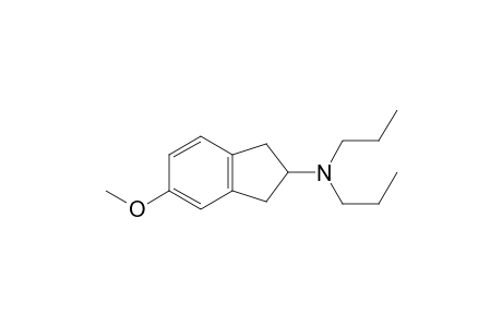 1H-Inden-2-amine, 2,3-dihydro-5-methoxy-N,N-dipropyl-
