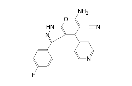 pyrano[2,3-c]pyrazole-5-carbonitrile, 6-amino-3-(4-fluorophenyl)-1,4-dihydro-4-(4-pyridinyl)-