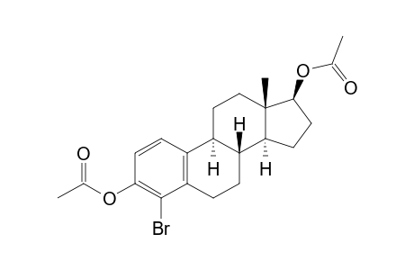 4-BROMO-ESTRA-1,3,5(10)-TRIENE-3,17.BETA.-DIOL(3,17.BETA.-DI-ACETATE)