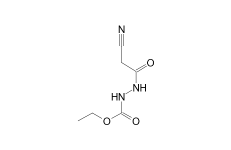 Ethyl 2-(2-cyanoacetyl)hydrazinecarboxylate
