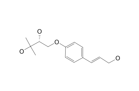 (R,E)-1-[4-(3-HYDROXYPROP-1-ENYL)-PHENOXY]-3-METHYLBUTANE-2,3-DIOL