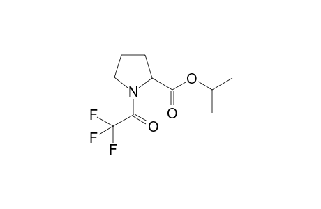 isopropyl 1-(2,2,2-trifluoroacetyl)pyrrolidine-2-carboxylate