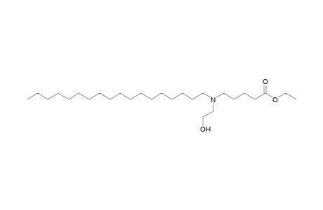 5-[(2-Hydroxyethyl)octadecylamino]pentanoic acid, ethyl ester